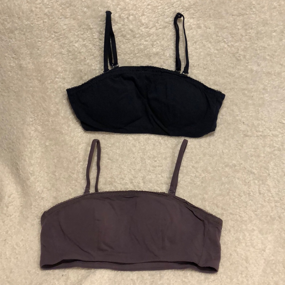 Bralett - Detachable Straps - Lot of 2 - Size L